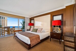 1 bedroom, iron/ironing board, WiFi, bed sheets - Ilikai 1718 Free Parking* Ocean / Lagoon King Bed, Sofa Bed (Waikiki)
