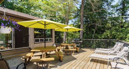 Rent A Larger Cottage Month of August, with Beach, Lawns, Decks, Dock and more