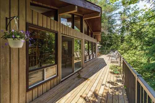 Rent A Larger Cottage Month of August, with Beach, Lawns, Decks, Dock and more