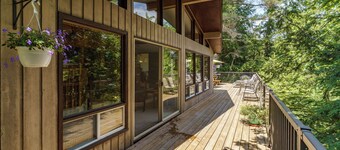 Rent A Larger Cottage Month of August, with Beach, Lawns, Decks, Dock and more