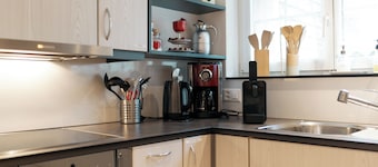 Vacation apartment suitable for large families and groups. Hiking and skiing