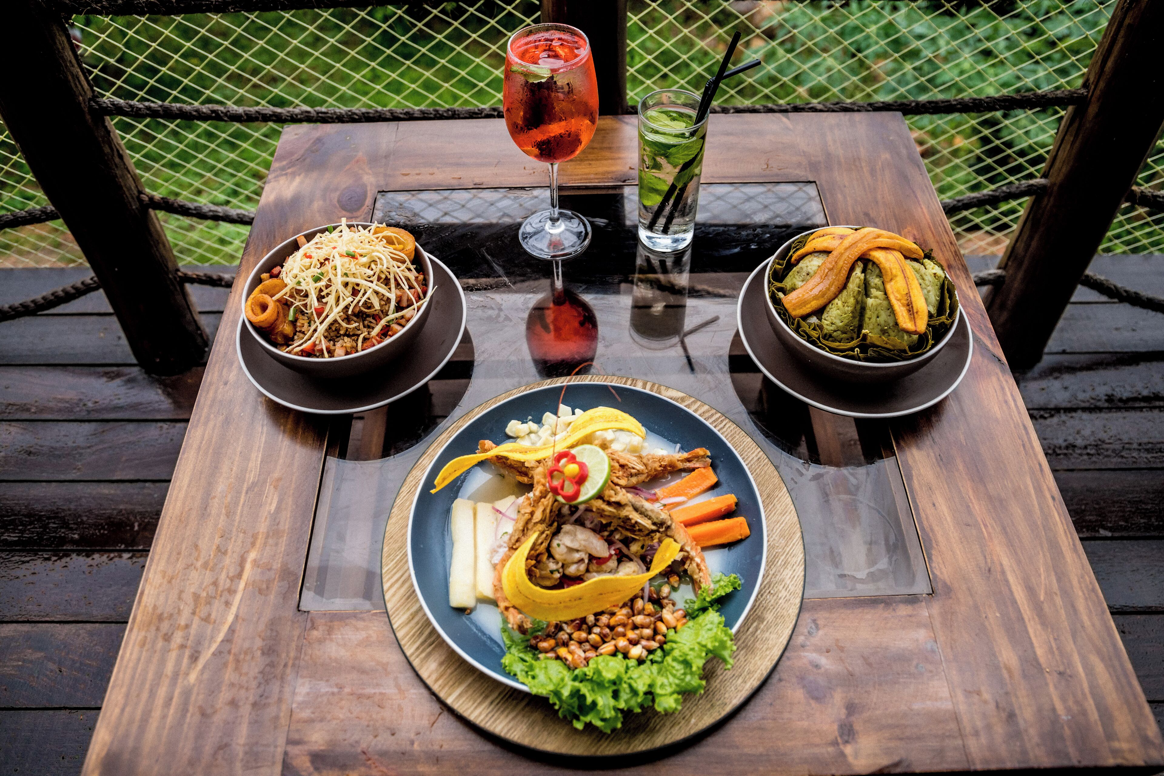 Restaurante al aire libre