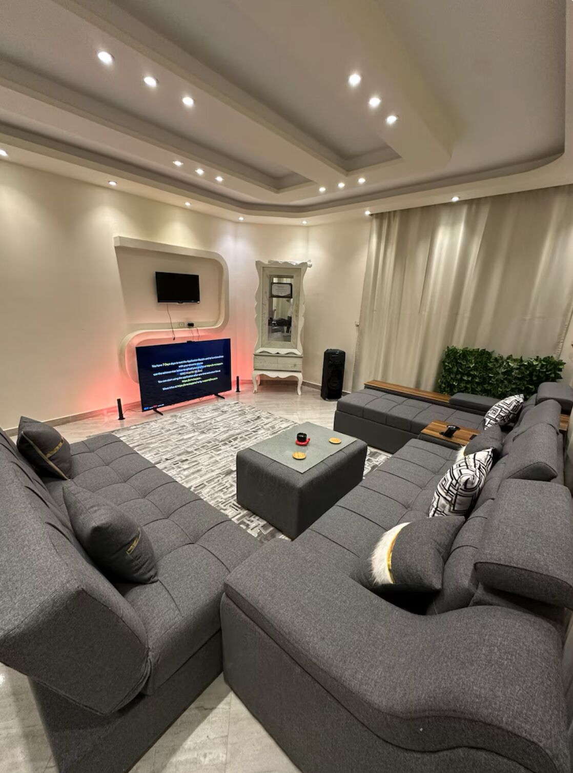 Smart TV, music library, video library