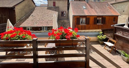 La Maison Bleue - Historic house in the heart of Riquewihr. "Le Renard" 2-guest apartment