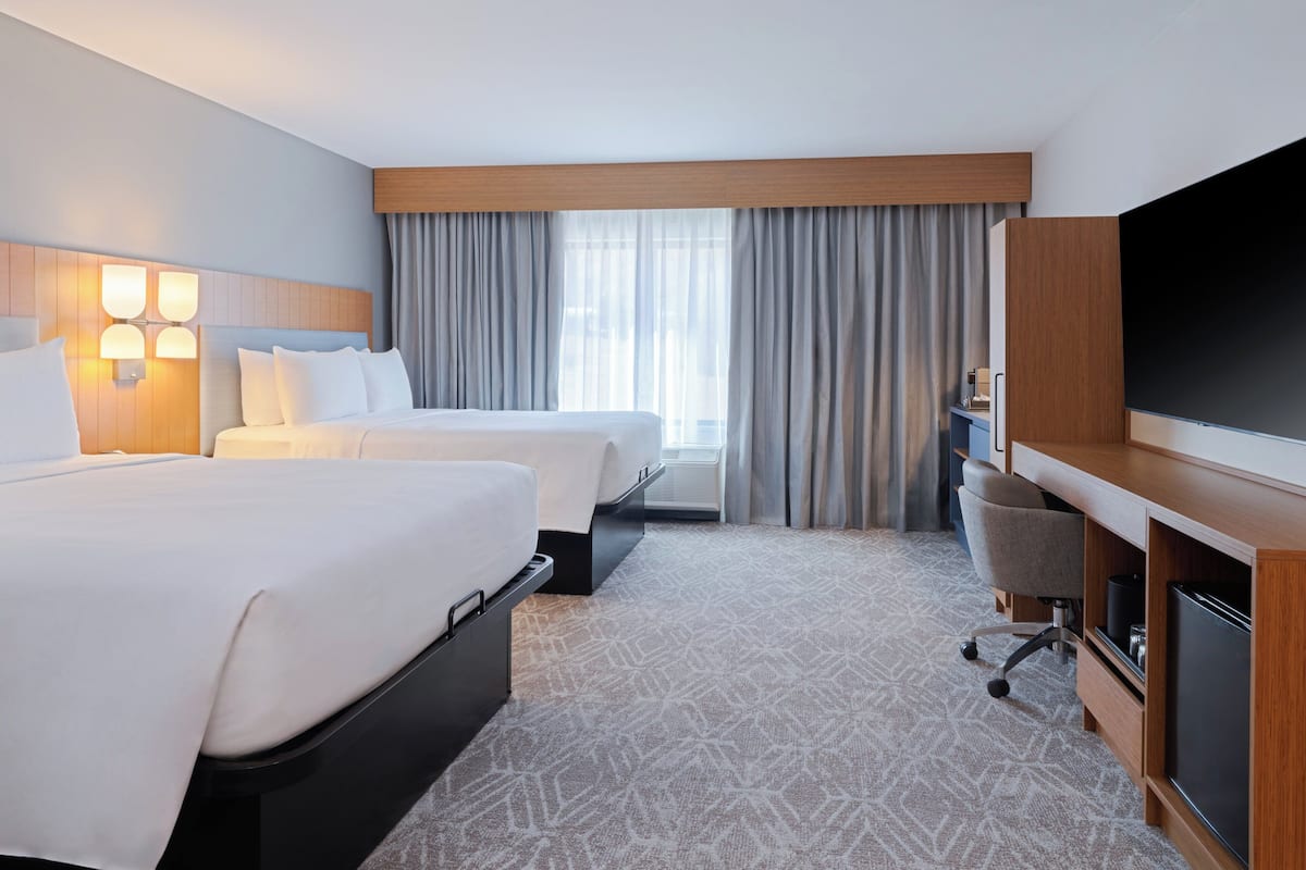 Standard Room, 2 Queen Beds | Frette Italian sheets, premium bedding, down comforters