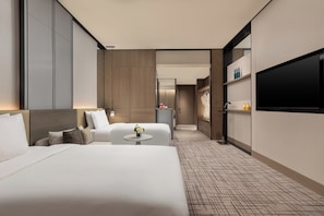 Standard Room, 2 Double Beds | Free WiFi, bed sheets