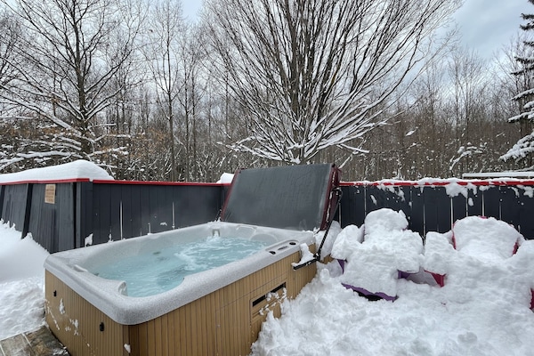 Bain à remous extérieur