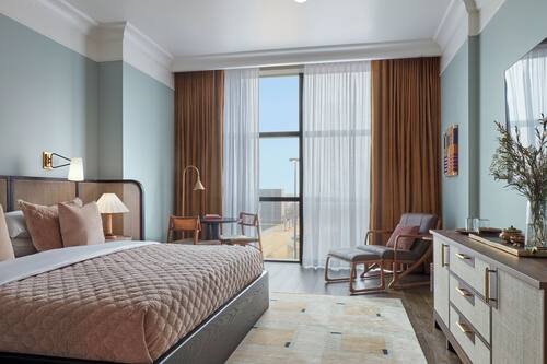 Premium bedding, down duvets, pillow-top beds, minibar