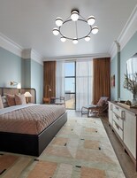 Premium bedding, down comforters, pillowtop beds, minibar