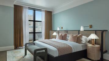 1 bedroom, premium bedding, down comforters, pillowtop beds