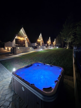 Terrace/patio. ZEN Luxury Houses & Spa Zlatibor