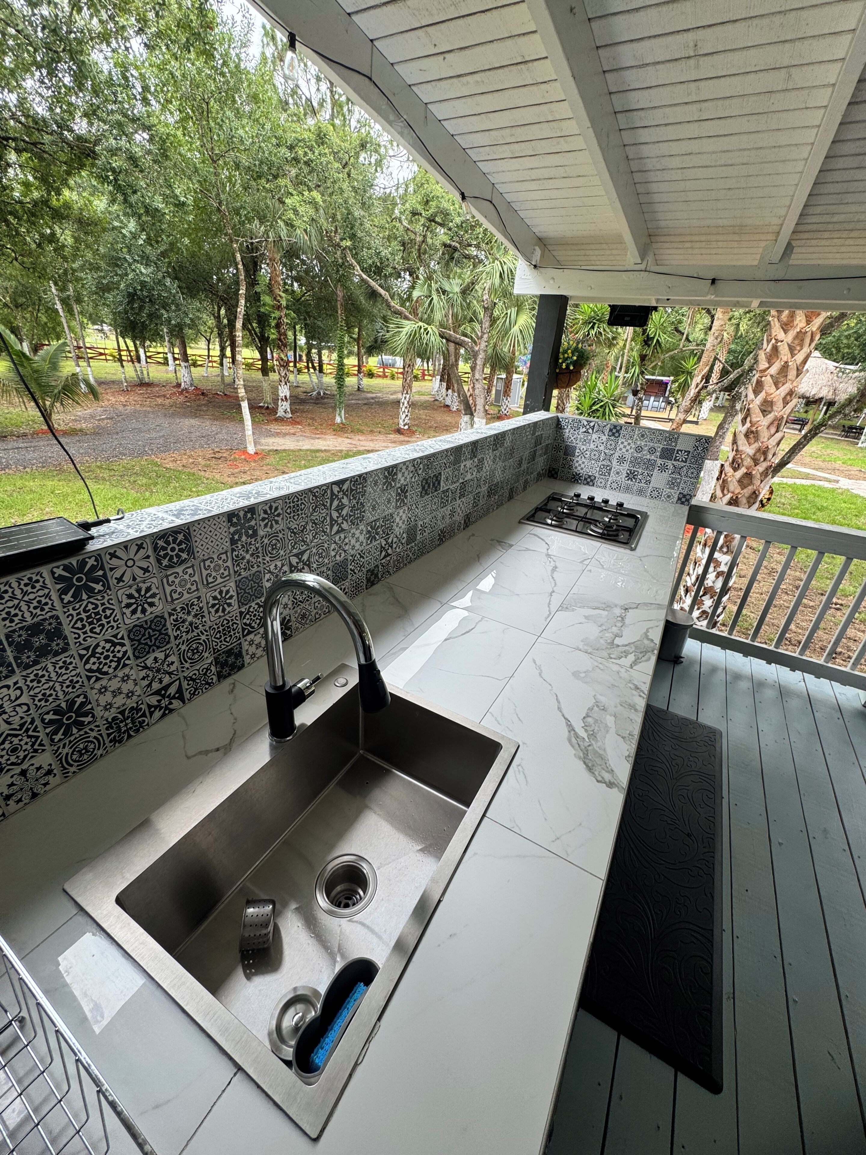 Enceinte de l’hébergement