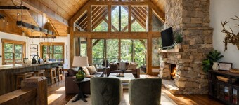 Cozy Creekside Retreat w/ Endless Fun • HotTub • FirePit • GameRm • Creek Access