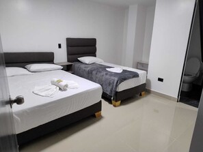 Standard Room, 2 Double Beds - format one (Medellín)