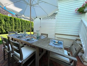 Opções para refeição ao ar livre