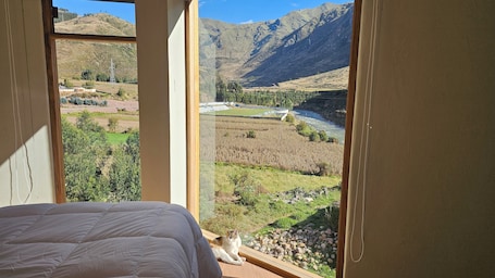 Classic Double Room, Balcony, Mountain View | Premium bedding, down comforters, memory foam beds, minibar. Amaru TreeHouse