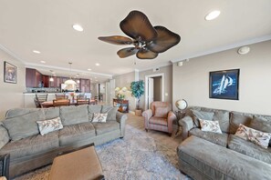 TV, fireplace - Bella Vista 505 (Ocean City)