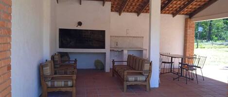 Opções para refeição ao ar livre