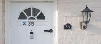 Newly refurbished three bedroom house with two parking spaces .