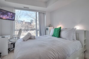 베이직 아파트, 발코니, 시내 전망 | 무료 WiFi