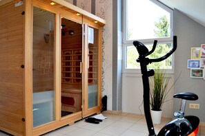 Ferienhaus, 5 Schlafzimmer, barrierefrei, Raucher | Fitnessbereich