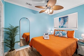 1 室のベッドルーム、アイロン / アイロン台、旅行用ベビーベッド、WiFi (無料)