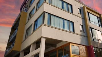 Fassade der Unterkunft