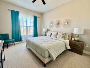 4 bedrooms, iron/ironing board, travel crib, WiFi