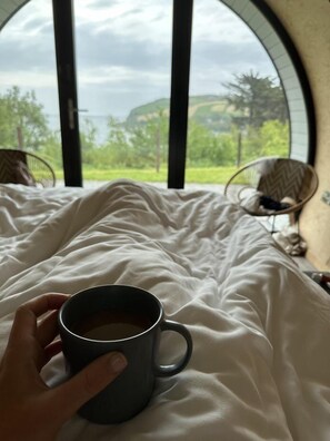 View from room - Ocean View Pods (Ballymena)