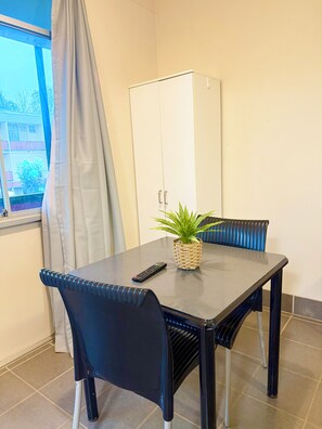 Spiseområde på rommet