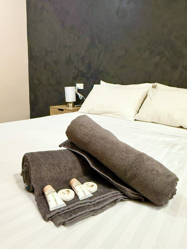 1 bedroom, laptop workspace, blackout drapes, iron/ironing board