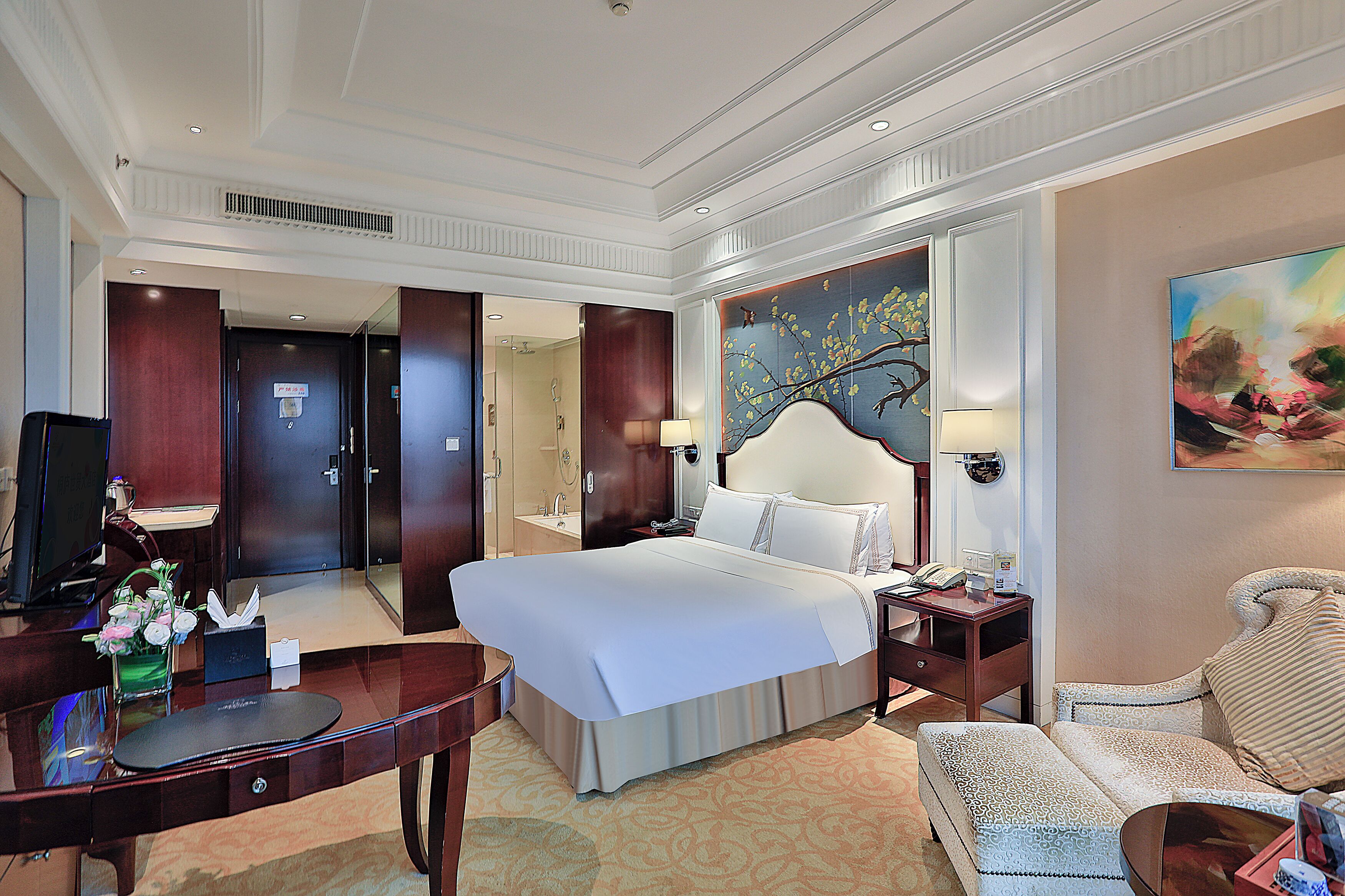 Deluxe Double Room, 1 Queen Bed, Non Smoking, City View | Premium bedding, down comforters, in-room safe, desk