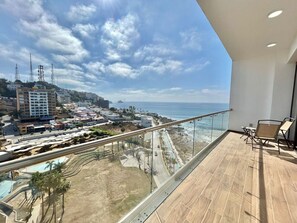 Family Apartment, Balcony, Partial Sea View | Terrace/patio - Boca de cielo Apartments (Mazatlán)