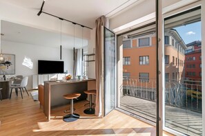 Interior - Novos Contrada 5 203 with Balcony for 4, Lugano, Switzerland (Lugano)