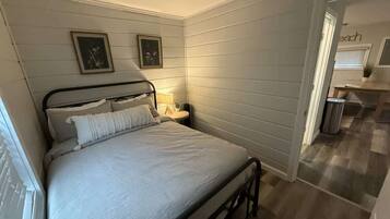 2 bedrooms, iron/ironing board, travel crib, WiFi