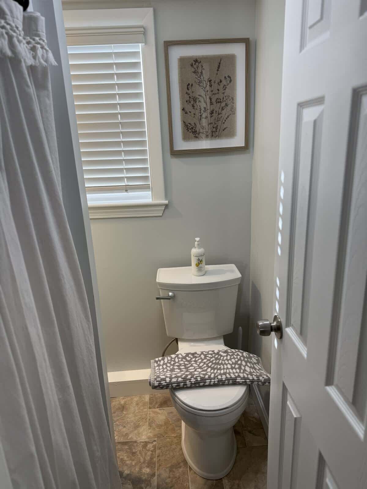 Een douche, een haardroger