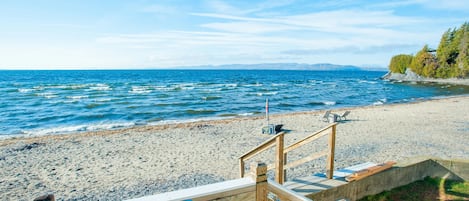 Sulla spiaggia