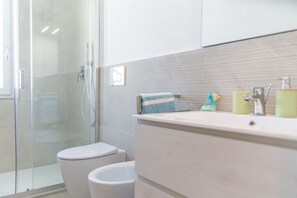 Shower, hair dryer