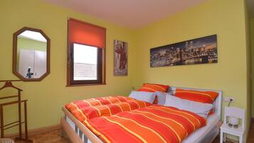 2 soveværelser, gratis Wi-Fi, sengetøj