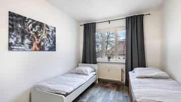 2 Schlafzimmer, kostenloses WLAN, Bettwäsche