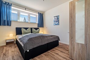 1 dormitorio, wifi gratis, ropa de cama y accesible en silla de ruedas