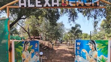 Voorkant van accommodatie