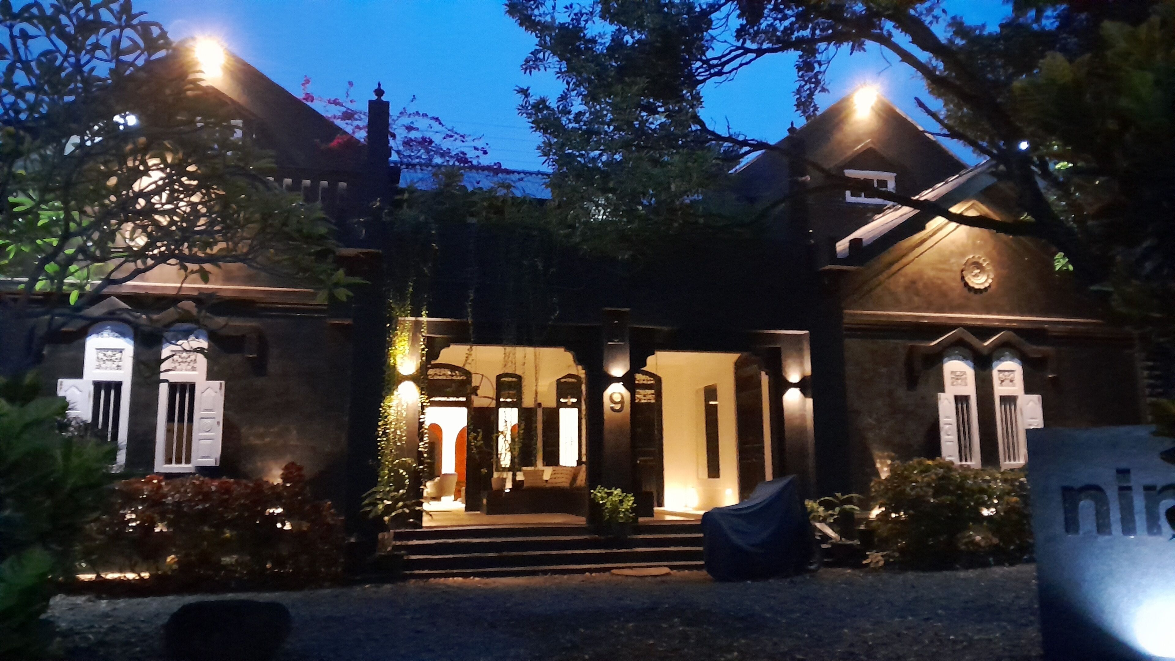 Fassade der Unterkunft