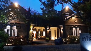 Façade de l’hébergement