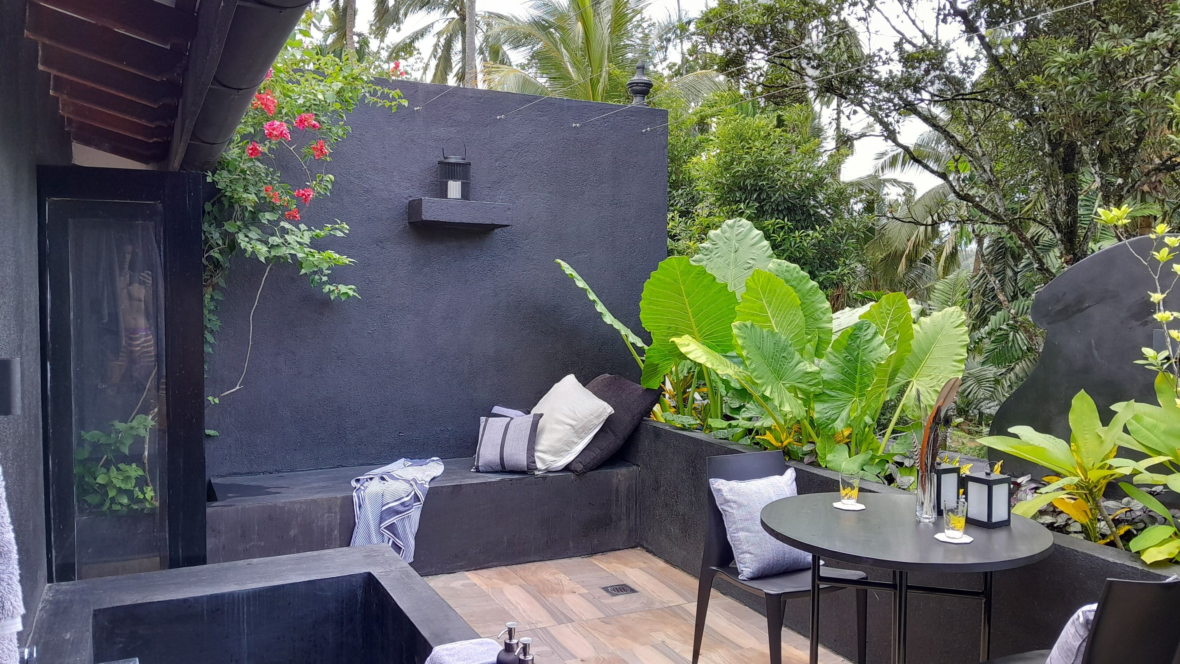 Deluxe-Doppelzimmer, Gartenblick | Terrasse/Patio