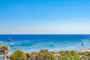 Uitzicht vanuit accommodatie