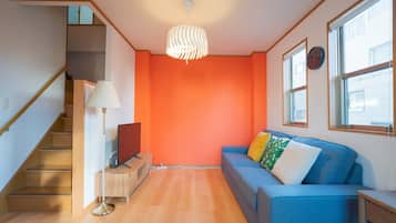 Luxury Villa, Non Smoking | Living area | TV