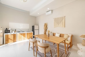 Deluxe Villa, 3 Bedrooms, Pool View | Private kitchenette | Coffee/tea maker, electric kettle, toaster, rice cooker - Private Pool Villa Ahana by OriVista (Canggu)