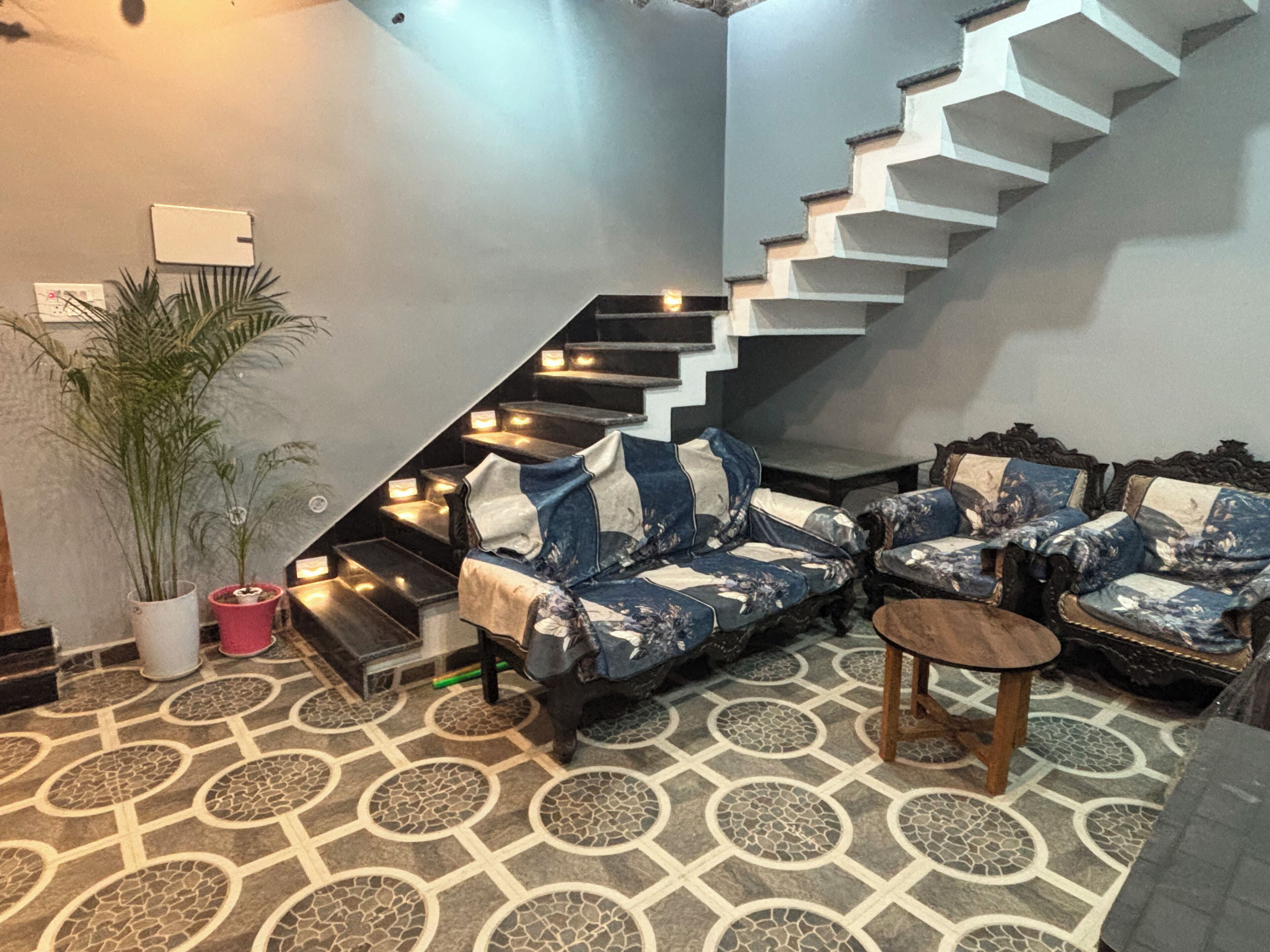 Sala de estar en el lobby