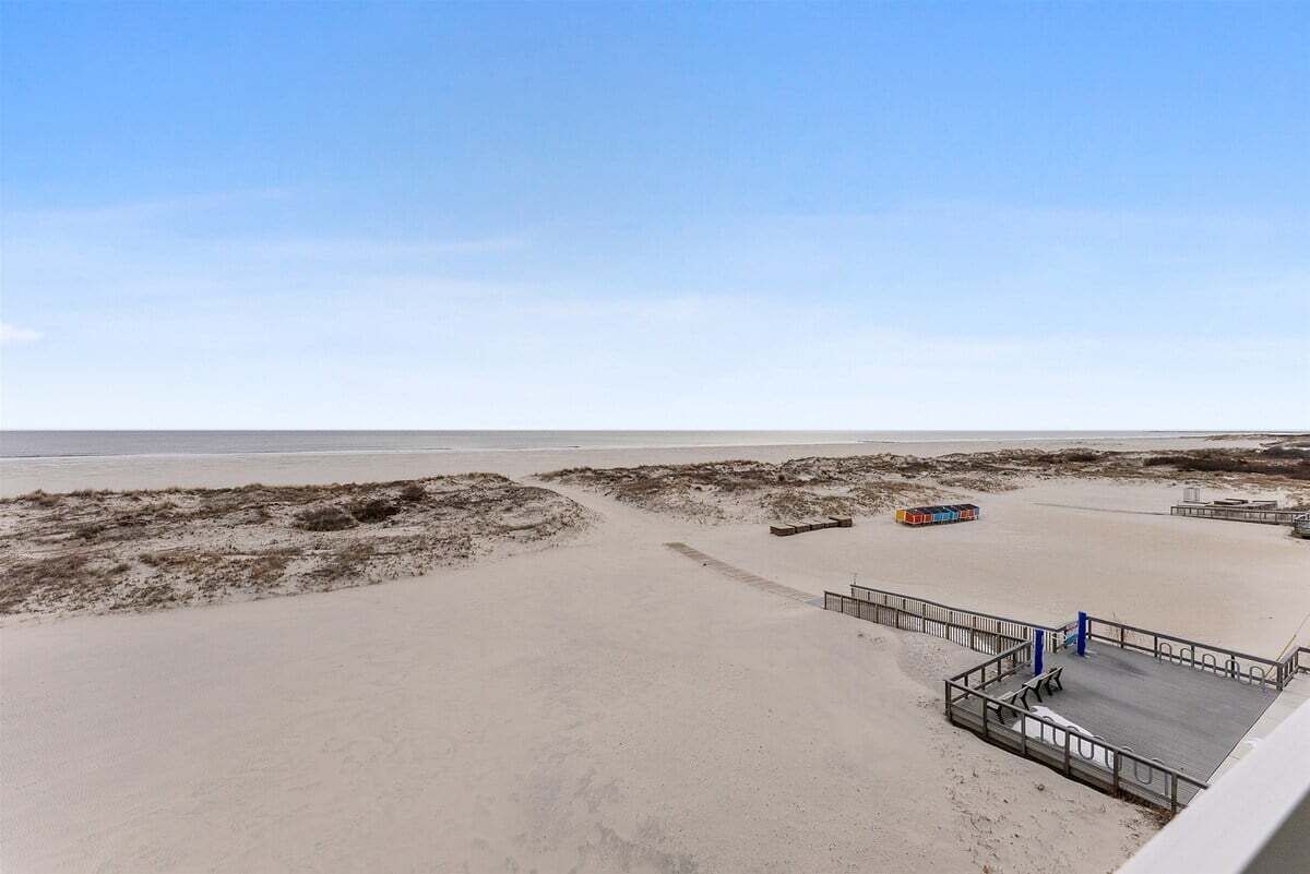On the beach